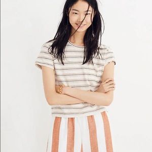 Madewell Radio Boxy Tee in Cohen Stripe
